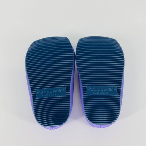 Authentic My American Girl Doll Lilac / Purple Shoes / Flats for 18" Dolls - GUC - Picture 10 of 15